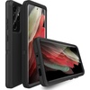 image:imageMXX Case Compatible with Galaxy S21 Ultra Case 3Layer Super Full Heavy Duty Body Bumper CoverShock ProtectionDust Proof Designed for Samsung Galaxy S21 Ultra 5G 68 Inch 2021 PlumBlack