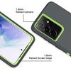 image:imageMXX Case Compatible with Galaxy S21 Ultra Case 3Layer Super Full Heavy Duty Body Bumper CoverShock ProtectionDust Proof Designed for Samsung Galaxy S21 Ultra 5G 68 Inch 2021 PlumGreenGray