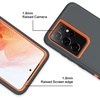 image:imageMXX Case Compatible with Galaxy S21 Ultra Case 3Layer Super Full Heavy Duty Body Bumper CoverShock ProtectionDust Proof Designed for Samsung Galaxy S21 Ultra 5G 68 Inch 2021 PlumOrangeGray