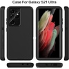 image:imageMXX Case Compatible with Galaxy S21 Ultra Case 3Layer Super Full Heavy Duty Body Bumper CoverShock ProtectionDust Proof Designed for Samsung Galaxy S21 Ultra 5G 68 Inch 2021 PlumBlack