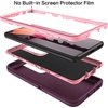 image:imageMXX Case Compatible with Galaxy S21 Ultra Case 3Layer Super Full Heavy Duty Body Bumper CoverShock ProtectionDust Proof Designed for Samsung Galaxy S21 Ultra 5G 68 Inch 2021 PlumPlum