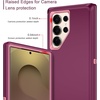 image:imageMXX Case Compatible with Samsung Galaxy s25 Ultra case 3Layer Super Full Heavy Duty Body Bumper CoverShock ProtectionDust Proof Designed for Samsung s25 Ultra Case BlackPlumLight Pink