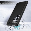 image:imageMXX Case Compatible with Samsung Galaxy s25 Ultra case 3Layer Super Full Heavy Duty Body Bumper CoverShock ProtectionDust Proof Designed for Samsung s25 Ultra Case BlackBlack