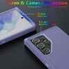 image:imageMXX Case Designed for Samsung Galaxy S24 Ultra 3Layer Super Full Heavy Duty Body Bumper CoverShock ProtectionDust Proof Designed for S24 Ultra case 5g 2024 PurplePurple