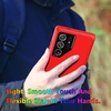 image:imageMXX Case Designed for Samsung Galaxy S24 Ultra 3Layer Super Full Heavy Duty Body Bumper CoverShock ProtectionDust Proof Designed for S24 Ultra case 5g 2024 PurpleRedBlack