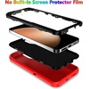 image:imageMXX Case Designed for Samsung Galaxy S24 Ultra 3Layer Super Full Heavy Duty Body Bumper CoverShock ProtectionDust Proof Designed for S24 Ultra case 5g 2024 PurpleRedBlack