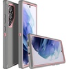 image:imageMXX Case Designed for Samsung Galaxy S24 Ultra 3Layer Super Full Heavy Duty Body Bumper CoverShock ProtectionDust Proof Designed for S24 Ultra case 5g 2024 PurpleGrayPink