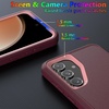 image:imageMXX Case Designed for Samsung Galaxy S24 Ultra 3Layer Super Full Heavy Duty Body Bumper CoverShock ProtectionDust Proof Designed for S24 Ultra case 5g 2024 PurplePlumPink