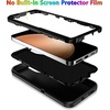 image:imageMXX Case Designed for Samsung Galaxy S24 Ultra 3Layer Super Full Heavy Duty Body Bumper CoverShock ProtectionDust Proof Designed for S24 Ultra case 5g 2024 PurpleBlack