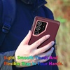 image:imageMXX Case Designed for Samsung Galaxy S24 Ultra 3Layer Super Full Heavy Duty Body Bumper CoverShock ProtectionDust Proof Designed for S24 Ultra case 5g 2024 PurplePlumPink