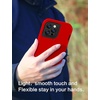 image:imageMXX Case Made for iPhone 13 Pro wTempered Glass Screen ProtectorCamera Lens Protector 3Layer Full Heavy Duty Body Bumper Cover Shockproof Protection Made for iPhone 13 Pro 61 PlumLight PinkRedBlack
