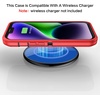 image:imageMXX Case Made for iPhone 13 Pro wTempered Glass Screen ProtectorCamera Lens Protector 3Layer Full Heavy Duty Body Bumper Cover Shockproof Protection Made for iPhone 13 Pro 61 PlumLight PinkRedBlack