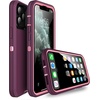 image:imageMXX Case Made for iPhone 13 Pro wTempered Glass Screen ProtectorCamera Lens Protector 3Layer Full Heavy Duty Body Bumper Cover Shockproof Protection Made for iPhone 13 Pro 61 PlumLight PinkPlumLight Pink