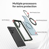 image:imageMXX Case for Galaxy s23 Ultra case amp s22 Ultra case360 Ring Stand Magnetic Military Drop Protection Compatible with MagSafe and Soft Edge Translucent Slim Back for Galaxy s23 UltraGreenGreen