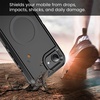 image:imageMXX Case for iPhone 16e amp iPhone 17e 3Layer Heavy Duty Protective Cover Compatible with MagSafe Shockproof Dustproof Drop Resistant Phone Case TurquoiseTeal BlueBlack