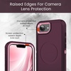 image:imageMXX Case for iPhone 16e amp iPhone 17e 3Layer Heavy Duty Protective Cover Compatible with MagSafe Shockproof Dustproof Drop Resistant Phone Case TurquoiseTeal BluePlum