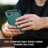 image:imageMXX Case for iPhone 16e amp iPhone 17e 3Layer Heavy Duty Protective Cover Compatible with MagSafe Shockproof Dustproof Drop Resistant Phone Case TurquoiseTeal BlueTurquoise