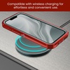 image:imageMXX Case for iPhone 16e amp iPhone 17e 3Layer Heavy Duty Protective Cover Compatible with MagSafe Shockproof Dustproof Drop Resistant Phone Case TurquoiseTeal BlueRed