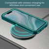 image:imageMXX Case for iPhone 16e amp iPhone 17e 3Layer Heavy Duty Protective Cover Compatible with MagSafe Shockproof Dustproof Drop Resistant Phone Case TurquoiseTeal BlueTurquoise