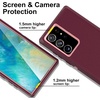 image:imageMXX Compatible with Samsung Galaxy S23 Ultra Case 3Layer Super Protective Full Heavy Duty Tough Rugged Bumper Cover Shock amp Dust Proof Made for Galaxy s23 Ultra Phone Case 68 BlackPlum