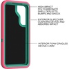 image:imageMXX Compatible with Samsung Galaxy S23 Ultra Case 3Layer Super Protective Full Heavy Duty Tough Rugged Bumper Cover Shock amp Dust Proof Made for Galaxy s23 Ultra Phone Case 68 BlackPinkLight Blue