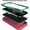 image:imageMXX Compatible with Samsung Galaxy S23 Ultra Case 3Layer Super Protective Full Heavy Duty Tough Rugged Bumper Cover Shock amp Dust Proof Made for Galaxy s23 Ultra Phone Case 68 BlackPinkLight Blue