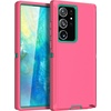 image:imageMXX Compatible with Samsung Galaxy S23 Ultra Case 3Layer Super Protective Full Heavy Duty Tough Rugged Bumper Cover Shock amp Dust Proof Made for Galaxy s23 Ultra Phone Case 68 BlackPinkLight Blue