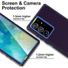 image:imageMXX Compatible with Samsung Galaxy S23 Ultra Case 3Layer Super Protective Full Heavy Duty Tough Rugged Bumper Cover Shock amp Dust Proof Made for Galaxy s23 Ultra Phone Case 68 BlackNavySea Blue