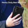 image:imageMXX Compatible with Samsung Galaxy S23 Ultra Case 3Layer Super Protective Full Heavy Duty Tough Rugged Bumper Cover Shock amp Dust Proof Made for Galaxy s23 Ultra Phone Case 68 BlackBlack