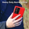 image:imageMXX Compatible with Samsung Galaxy S23 Ultra Case 3Layer Super Protective Full Heavy Duty Tough Rugged Bumper Cover Shock amp Dust Proof Made for Galaxy s23 Ultra Phone Case 68 BlackRedBlack
