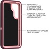 image:imageMXX Compatible with Samsung Galaxy S23 Ultra Case 3Layer Super Protective Full Heavy Duty Tough Rugged Bumper Cover Shock amp Dust Proof Made for Galaxy s23 Ultra Phone Case 68 BlackPlum