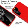 image:imageMXX Compatible with Samsung Galaxy S23 Ultra Case 3Layer Super Protective Full Heavy Duty Tough Rugged Bumper Cover Shock amp Dust Proof Made for Galaxy s23 Ultra Phone Case 68 BlackRedBlack