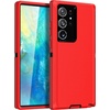 image:imageMXX Compatible with Samsung Galaxy S23 Ultra Case 3Layer Super Protective Full Heavy Duty Tough Rugged Bumper Cover Shock amp Dust Proof Made for Galaxy s23 Ultra Phone Case 68 BlackRedBlack