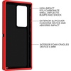 image:imageMXX Compatible with Samsung Galaxy S23 Ultra Case 3Layer Super Protective Full Heavy Duty Tough Rugged Bumper Cover Shock amp Dust Proof Made for Galaxy s23 Ultra Phone Case 68 BlackRedBlack