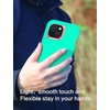 image:imageMXX Heavy Duty Made for iPhone 14 Case with Tempered Glass Screen Camera Lens Protector 3Layer Full Body Protection Shockproof Dustproof Cover for 14 Phone Case 61 RedBlackAquaLight Pink