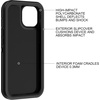 image:imageMXX Heavy Duty Made for iPhone 14 Case with Tempered Glass Screen Camera Lens Protector 3Layer Full Body Protection Shockproof Dustproof Cover for 14 Phone Case 61 RedBlackBlack