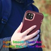 image:imageMXX Heavy Duty Made for iPhone 15 pro Case with Tempered Glass Screen Camera Lens Protector 3Layer Full Body Protection Shockproof Dustproof Cover for 15 pro Phone Case 61 AquaLight PinkPlumLight Pink