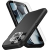 image:imageMXX Heavy Duty Made for iPhone 15 pro Case with Tempered Glass Screen Camera Lens Protector 3Layer Full Body Protection Shockproof Dustproof Cover for 15 pro Phone Case 61 AquaLight PinkBlack