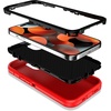 image:imageMXX Heavy Duty Made for iPhone 15 pro Case with Tempered Glass Screen Camera Lens Protector 3Layer Full Body Protection Shockproof Dustproof Cover for 15 pro Phone Case 61 AquaLight PinkRedBlack