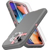 image:imageMXX Heavy Duty Made for iPhone 15 pro Case with Tempered Glass Screen Camera Lens Protector 3Layer Full Body Protection Shockproof Dustproof Cover for 15 pro Phone Case 61 AquaLight PinkGrayLight Pink