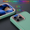 image:imageMXX Heavy Duty Made for iPhone 15 pro Case with Tempered Glass Screen Camera Lens Protector 3Layer Full Body Protection Shockproof Dustproof Cover for 15 pro Phone Case 61 AquaLight PinkAquaLight Pink