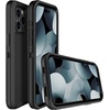 image:imageMXX Heavy Duty Made for iPhone 15 pro Case with Tempered Glass Screen Camera Lens Protector 3Layer Full Body Protection Shockproof Dustproof Cover for 15 pro Phone Case 61 AquaLight PinkBlack