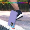 image:imageMXX Heavy Duty Made for iPhone 15 pro Case with Tempered Glass Screen Camera Lens Protector 3Layer Full Body Protection Shockproof Dustproof Cover for 15 pro Phone Case 61 AquaLight PinkLight Purple