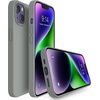 image:imageMXX for iPhone 13 pro Max Case  Soft Silicone Case with Screen Protector and Camera Lens Protector  Microfiber Lining AntiScratch Fullbody Protective Made for 13 pro Max Phone Case 67Charcoal Gray