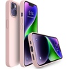 image:imageMXX for iPhone 13 pro Max Case  Soft Silicone Case with Screen Protector and Camera Lens Protector  Microfiber Lining AntiScratch Fullbody Protective Made for 13 pro Max Phone Case 67Sand Pink