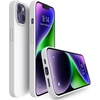 image:imageMXX for iPhone 13 pro Max Case  Soft Silicone Case with Screen Protector and Camera Lens Protector  Microfiber Lining AntiScratch Fullbody Protective Made for 13 pro Max Phone Case 67White