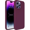 image:imageMXX for iPhone 13 pro Max Case  Soft Silicone Case with Screen Protector and Camera Lens Protector  Microfiber Lining AntiScratch Fullbody Protective Made for 13 pro Max Phone Case 67Wine Red