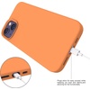image:imageMXX for iPhone 13 pro Max Case  Soft Silicone Case with Screen Protector and Camera Lens Protector  Microfiber Lining AntiScratch Fullbody Protective Made for 13 pro Max Phone Case 67Kumquat