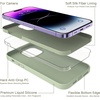 image:imageMXX for iPhone 13 pro Max Case  Soft Silicone Case with Screen Protector and Camera Lens Protector  Microfiber Lining AntiScratch Fullbody Protective Made for 13 pro Max Phone Case 67Copper Green