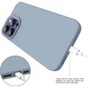 image:imageMXX for iPhone 13 pro Max Case  Soft Silicone Case with Screen Protector and Camera Lens Protector  Microfiber Lining AntiScratch Fullbody Protective Made for 13 pro Max Phone Case 67Lavender Grey